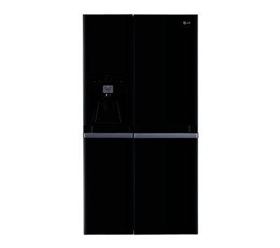 LG GSL545WBQV American-Style Fridge Freezer - Black